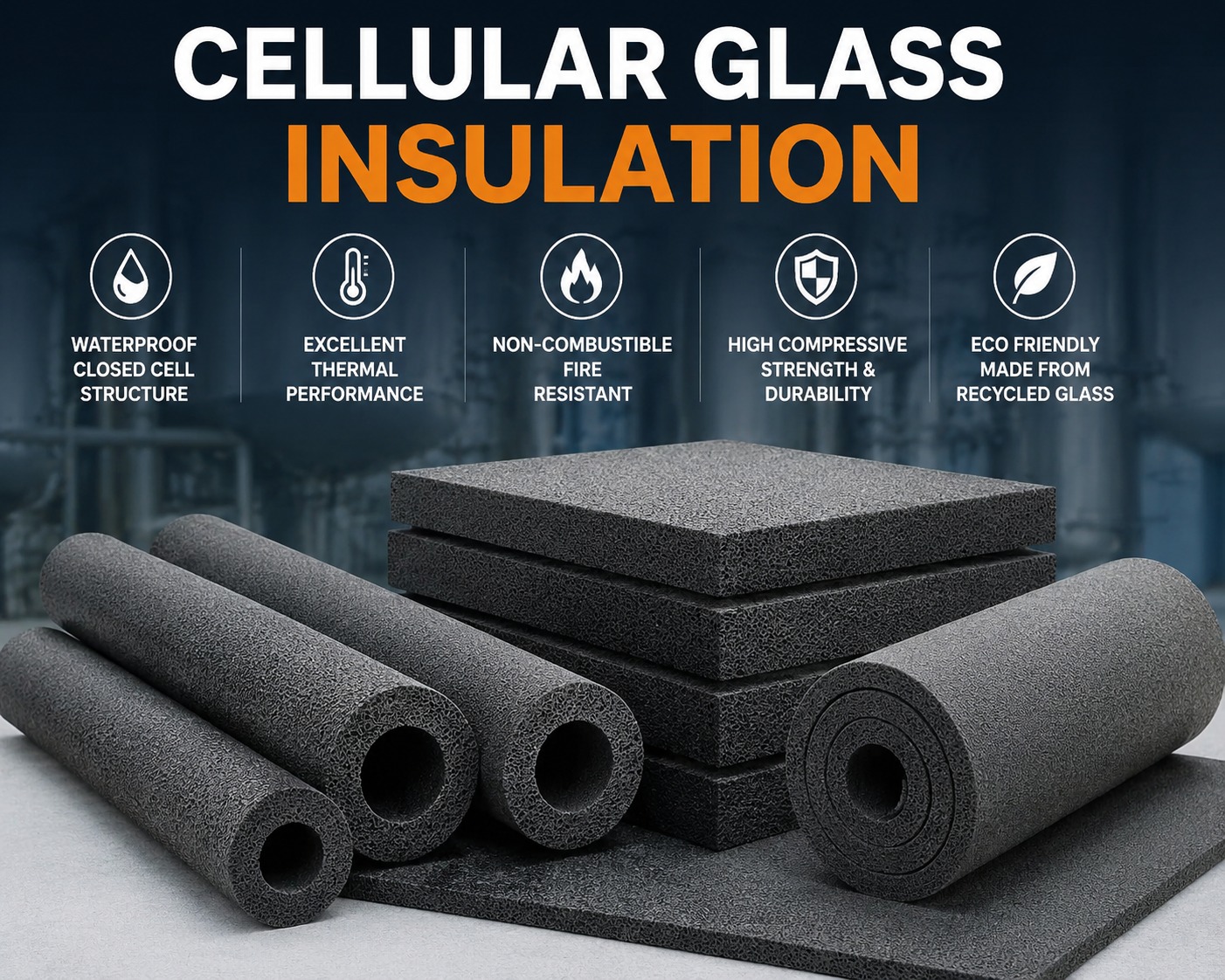 Cellular Glass Insulation
